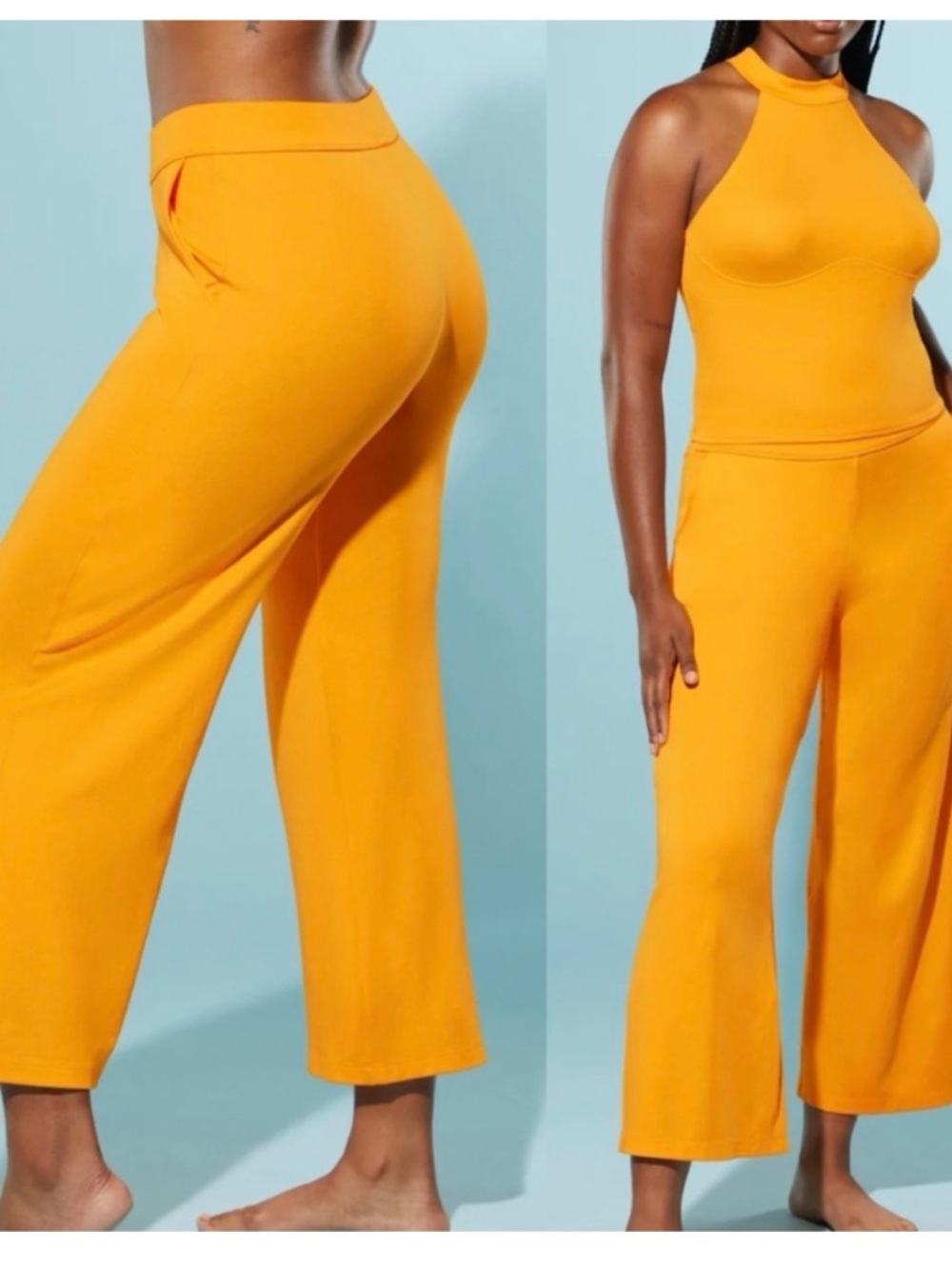 YITTY by FABLETICS Body Butter Straight Leg Pant in Mimosa - size Medium